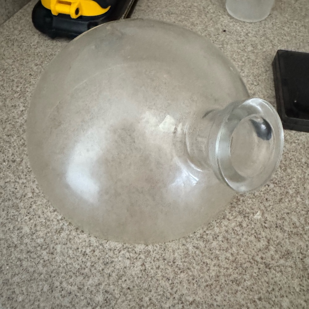 Clear Glass Dome Young Living Aria Diffuser Top Only Replacement Part